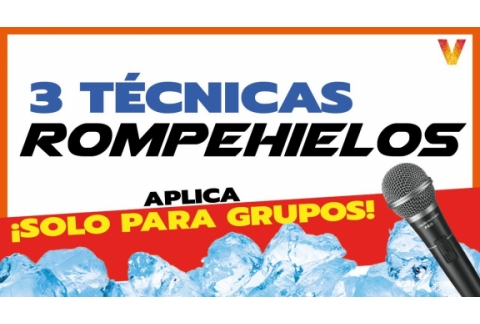 Técnicas para ROMPER EL HIELO en ¡GRUPOS!