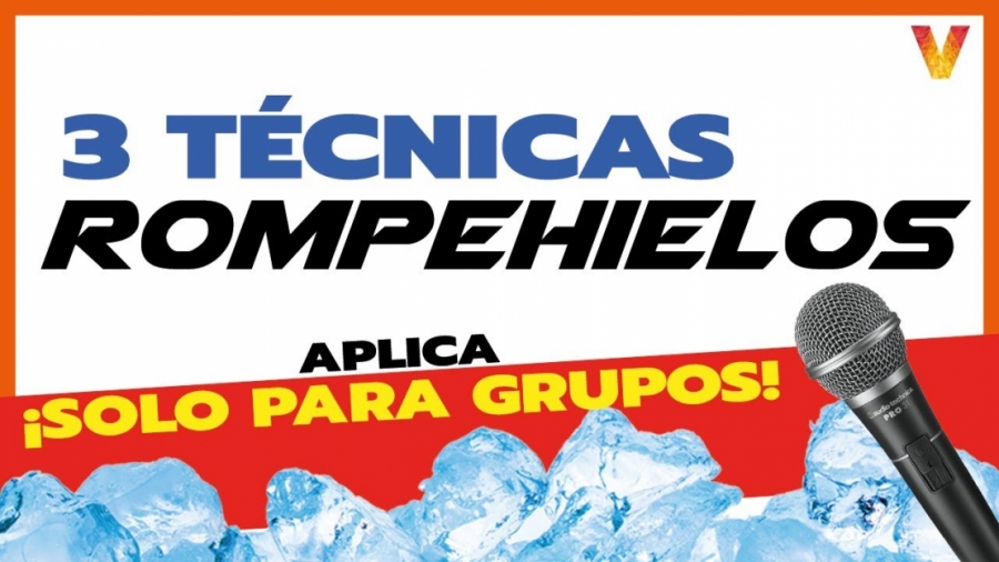 Imagen portada Técnicas para ROMPER EL HIELO en ¡GRUPOS!
