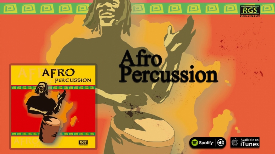 Imagen portada Afro Percussion. Full album