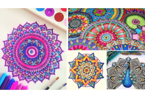 Los enormes beneficios de colorear mandalas