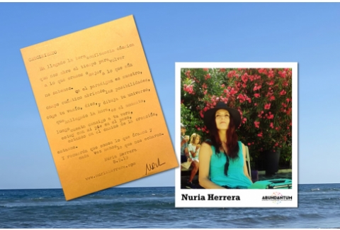 Poema al Crecimiento de Nuria Herrera improvisado el 8/09/2019