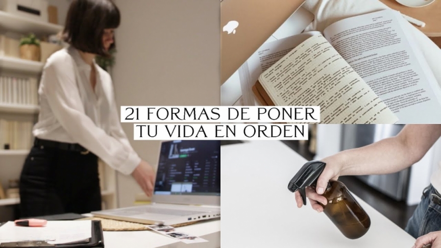 Imagen portada 21 formas de organizarte y poner tu vida en orden en 2021