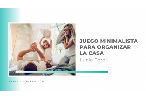 Juego minimalista para organizar la casa