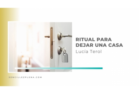 Ritual de cierre en una casa
