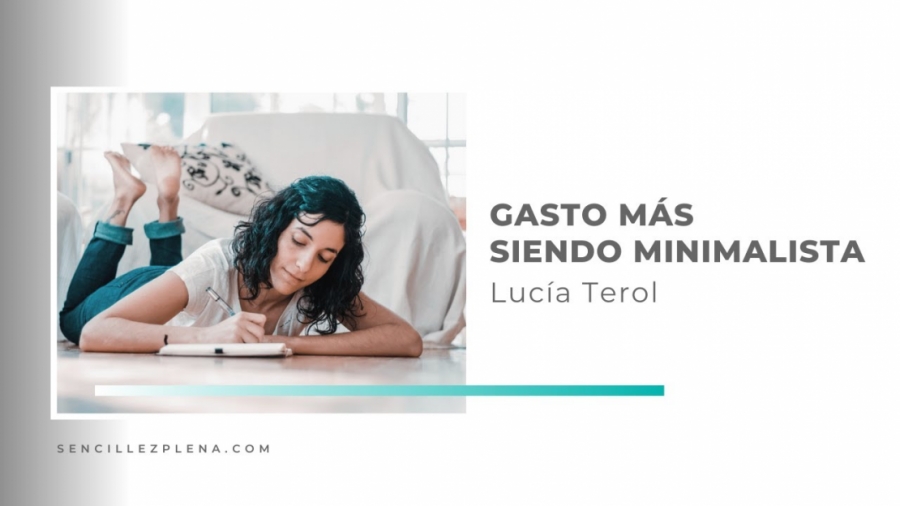 Imagen portada gasto más siendo minimalista