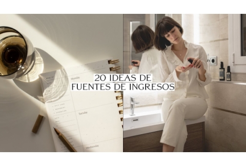 20 ideas de fuentes de ingresos extra  | Cómo ganar dinero