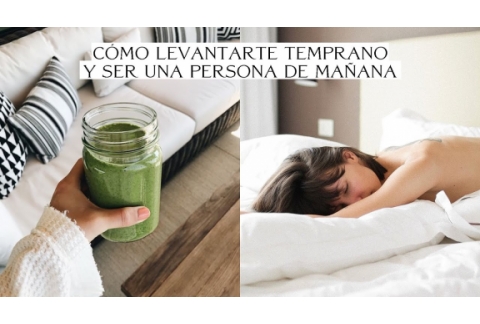 Cómo levantarse temprano y crear tu rutina de mañana en 12 pasos | Tips productividad