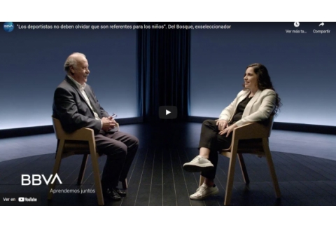 Los deportistas no deben olvidar que son referentes para los niños