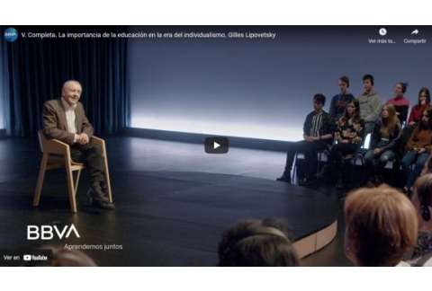 La importancia de la educación en la era del individualismo