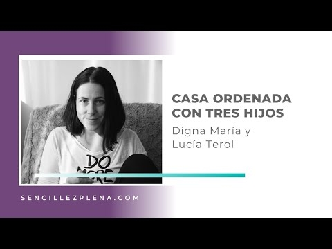 Imagen portada Tener una casa ordenada con niños/as | El proceso de Digna María