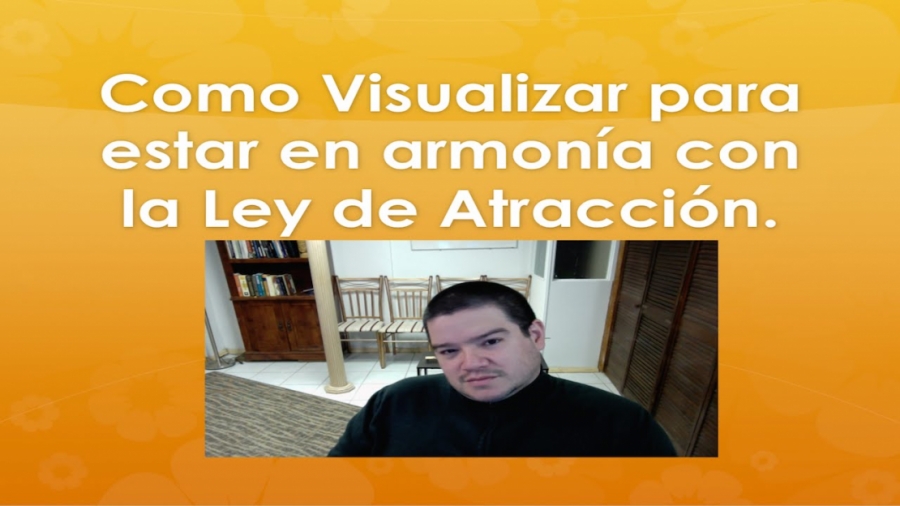 Imagen portada Ley de atracción y la Visualización.