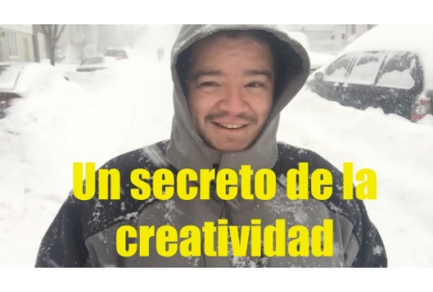 La nieve revela un secreto de la creatividad!