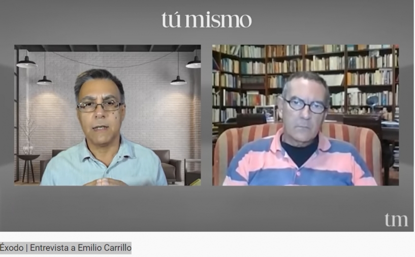 Imagen portada Éxodo | Entrevista a Emilio Carrillo