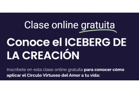 Conoce el ICEBERG DE LA CREACIÓN
