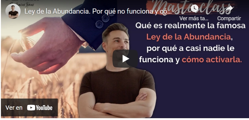 Imagen portada Ley de la Abundancia. Por qué no funciona y cómo activarla. Con Sergio Fernández y Joaquín Mellado.