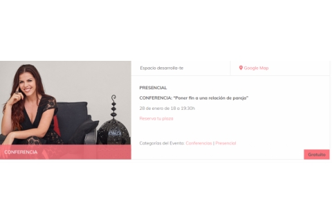 CONFERENCIA: “Poner fin a una relación de pareja”