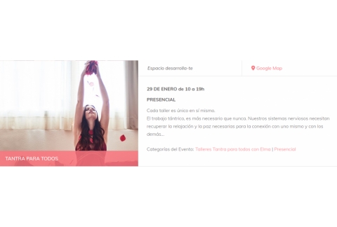 TALLER: "Tantra para todos"