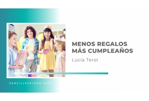 ¿Es posible un cumpleaños sin regalos?