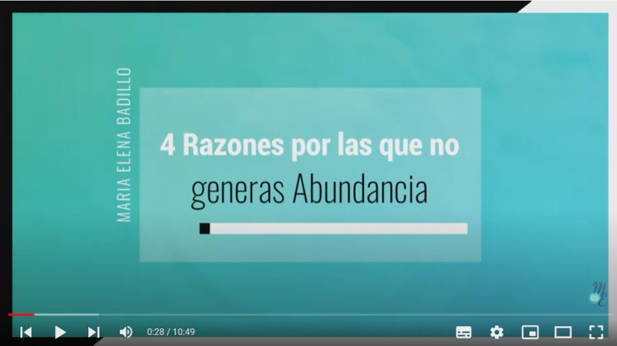 Imagen portada 4 Razones por las que NO ERES PRÓSPERO | Psicóloga Maria Elena Badillo