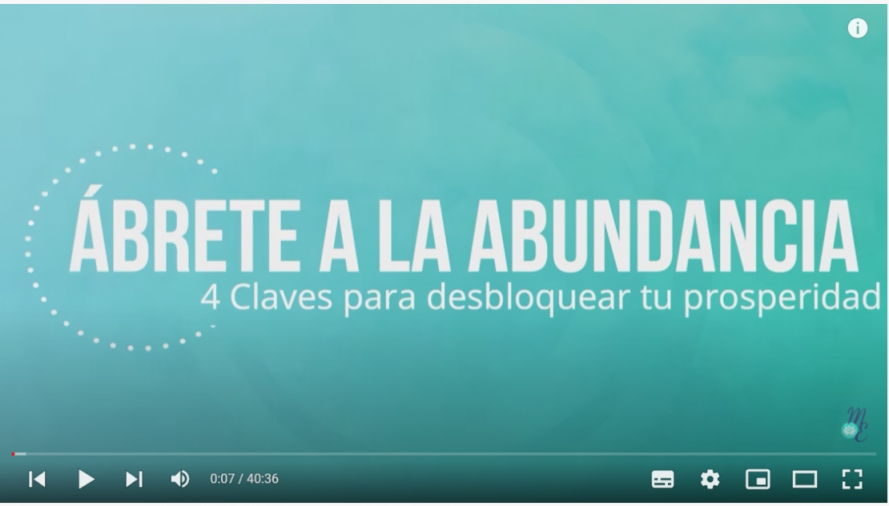 Imagen portada Ábrete a la abundancia: 4 claves para desbloquear tu prosperidad - Psicóloga Maria Elena Badillo