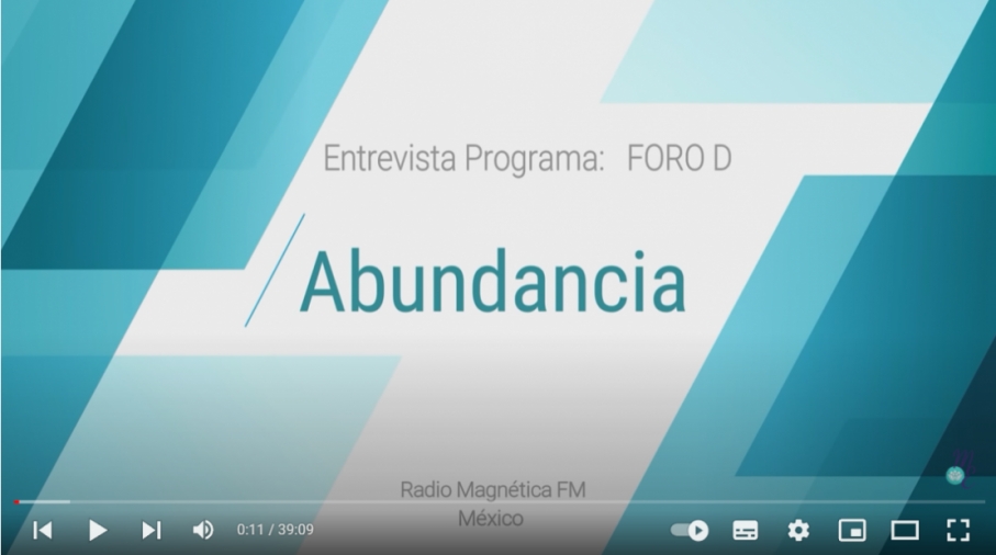 Imagen portada Hablemos de Abundancia: Cómo generarla - Psicóloga Maria Elena Badillo