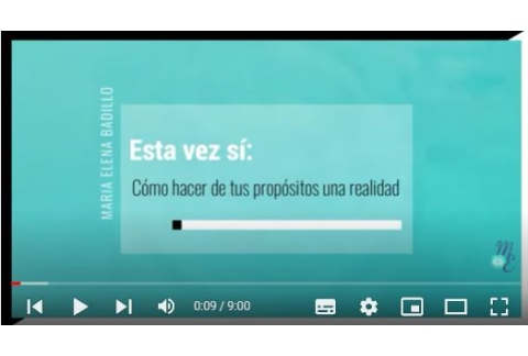 Cómo hacer de tus propósitos una REALIDAD | Psicóloga Maria Elena Badillo