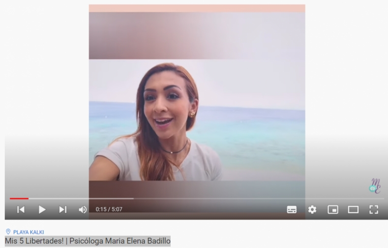 Imagen portada Mis 5 Libertades! | Psicóloga Maria Elena Badillo