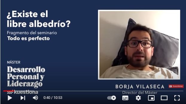 Imagen portada ¿Existe el libre albedrío? | Borja Vilaseca | Advaita