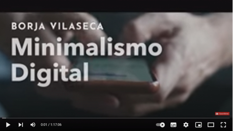 Imagen portada Minimalismo digital | Borja Vilaseca