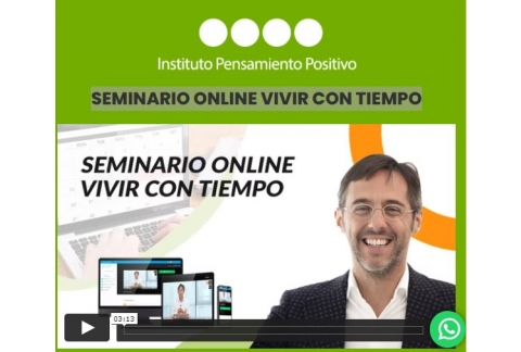 Seminario Online Vivir con tiempo