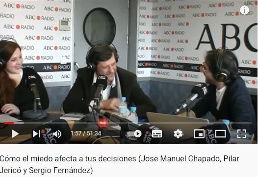 Imagen portada Cómo el miedo afecta a tus decisiones (Jose Manuel Chapado, Pilar Jericó y Sergio Fernández)