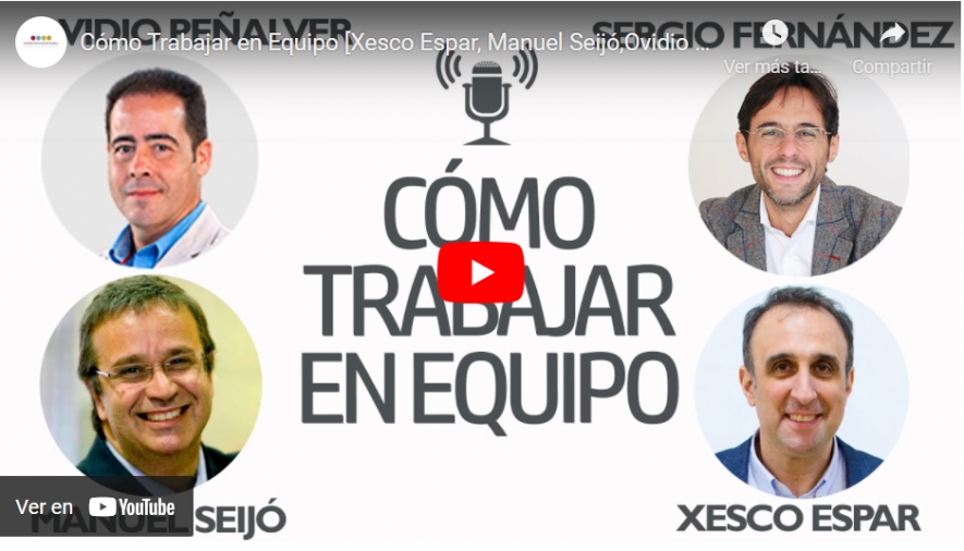 Imagen portada Cómo Trabajar en Equipo [Xesco Espar, Manuel Seijó,Ovidio Peñalver]⎮Sergio Fernández