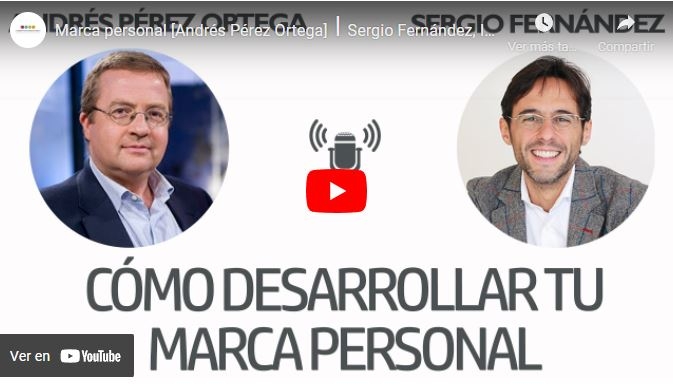 Imagen portada Marca personal [Andrés Pérez Ortega]⎮Sergio Fernández, Instituto Pensamiento Positivo
