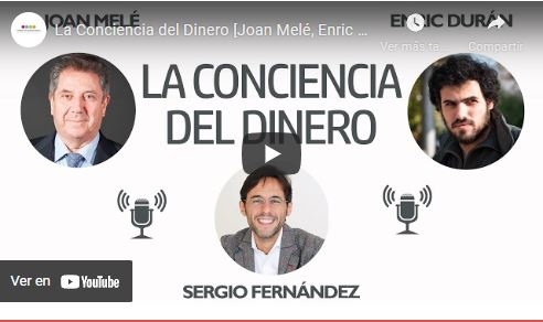 Imagen portada La Conciencia del Dinero [Joan Melé, Enric Durán]⎮Sergio Fernández, Instituto Pensamiento Positivo