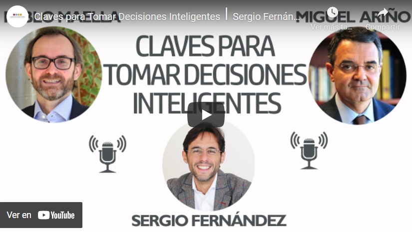 Imagen portada Claves para Tomar Decisiones Inteligentes⎮Sergio Fernández, Instituto Pensamiento Positivo