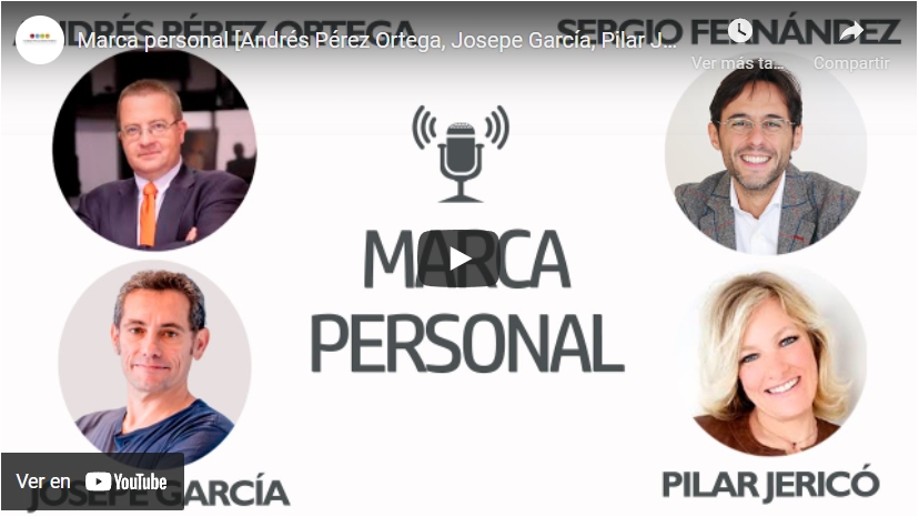 Imagen portada Marca personal [Andrés Pérez Ortega, Josepe García, Pilar Jericó, Cubeiro]⎮Sergio Fernández