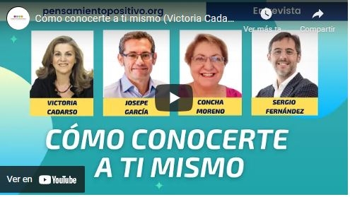 Imagen portada Cómo conocerte a ti mismo (Victoria Cadarso, Concha Moreno, Sergio Fernández)⎮ Pensamiento Positivo