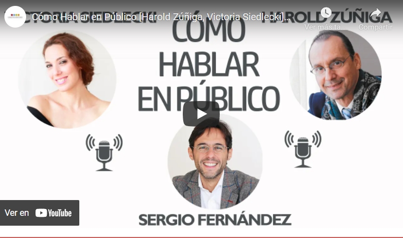 Imagen portada Cómo Hablar en Público [Harold Zúñiga, Victoria Siedlecki]⎮Sergio Fernández, Pensamiento Positivo