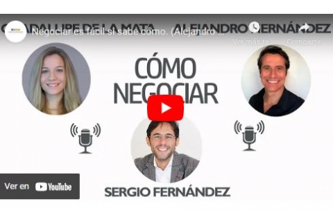 Negociar es fácil si sabe cómo. (Alejandro Hernández, Guadalupe de la Mata y Sergio Fernández)