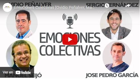 Imagen portada Emociones Colectivas [Ovidio Peñalver, Manuel Seijó, Jose Pedro García]⎮Sergio Fernández