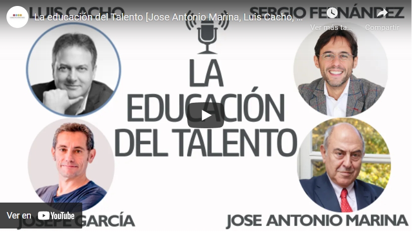 Imagen portada La educación del Talento [Jose Antonio Marina, Luis Cacho, Josepe García]⎮Sergio Fernández