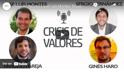 Imagen portada Crisis de Valores [Jose Luís Montes, Braulio Pareja, Ginés Haro]⎮Sergio Fernández