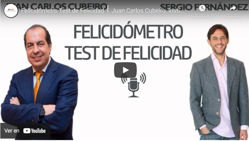 Imagen portada Felicidómetro Test de Felicidad⎮Juan Carlos Cubeiro, Instituto Pensamiento Positivo