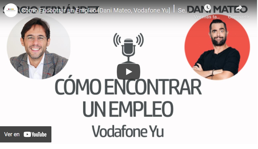 Imagen portada Cómo Encontrar un Empleo [Dani Mateo, Vodafone Yu]⎮Sergio Fernández, En los 40 Principales
