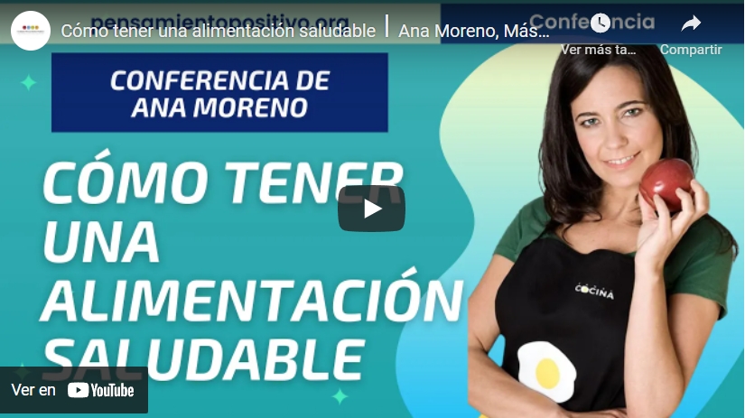 Imagen portada Cómo tener una alimentación saludable⎮Ana Moreno, Máster de Emprendedores