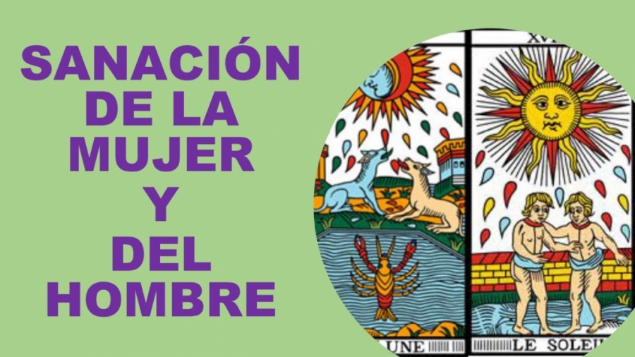 Imagen portada ️️El tarot y la reconciliación entre la mujer y el hombre