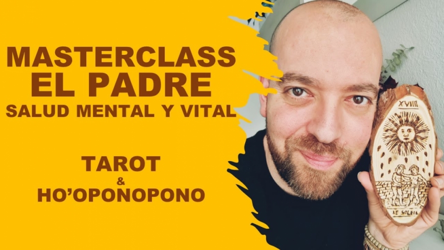 Imagen portada Protege tu mente y energía. Sana el padre con Ho'oponopono y Tarot+frases sanadoras