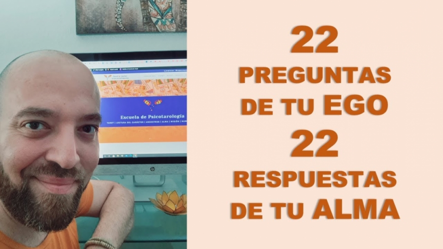 Imagen portada ⭐22 respuestas de tu alma a 22 preguntas de tu ego con Tarot&Numerología y Ho'oponopono