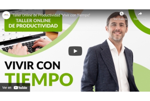 Taller Online de Productividad "Vivir con Tiempo"