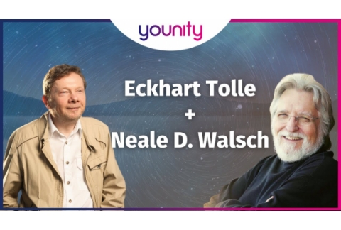 Neale Donald Walsch conversa con Eckhart Tolle sobre cómo vivir el momento presente